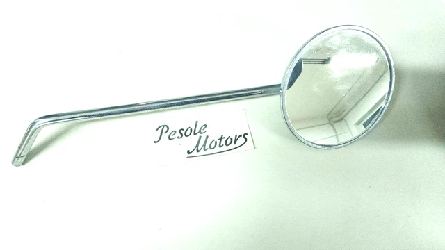 Coppia Specchi Retrovisori Per Piaggio Vespa PX 125 1982 - Cromati - Foto 7