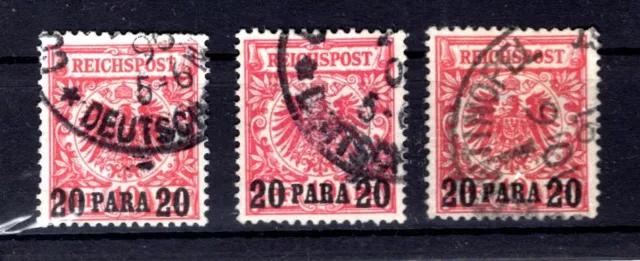 Türkei 7b,c,db FARBE gest. BPP (T1884