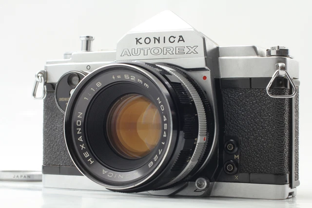 Read! [Near MINT] Konica Autorex Full Half Frame Film Camera 52mm 1.8 Lens JAPAN