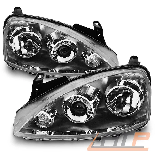 Angel eyes Koplampen Opel Corsa C (LED) - GM Tuningparts
