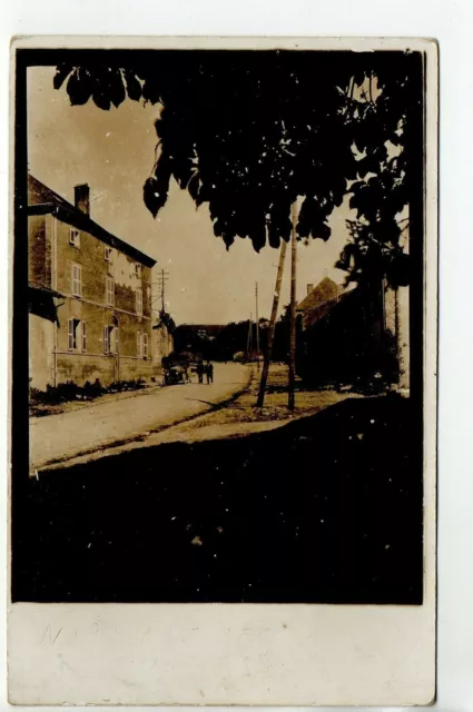 NORROY LE SEC - Meurthe et Moselle - CPA 54 - Carte photo Route de Conflans