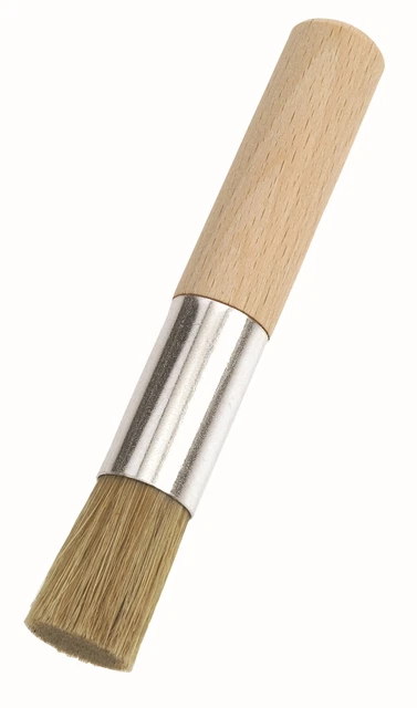 Schablonierpinsel rund CREATIV-LINE Effektpinsel Tupftechnik Wandgestaltung