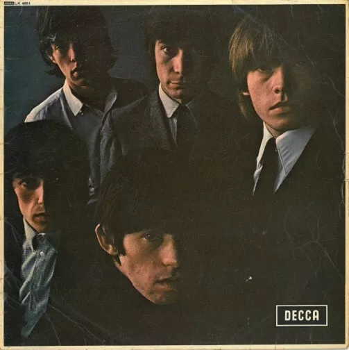 THE ROLLING STONES No. 2 Vinyl Record Album LP Decca 1965 Mono 1st Mick Jagger