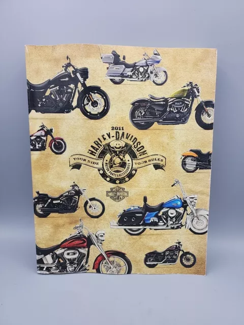 Harley Davidson 2011 Genuine Motorcycle Parts & Accessories Catalog Book Manual