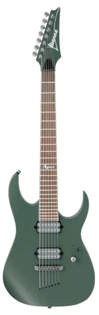 Ibanez APEX2 Green Shadow Flat (7-saitige Signature E-Gitarre von Munky/Korn)