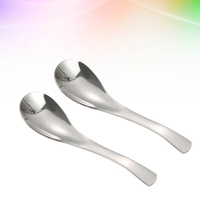 4 Pcs Dicker Löffel Suppenlöffel Aus Edelstahl Kind Palast Rostfreier