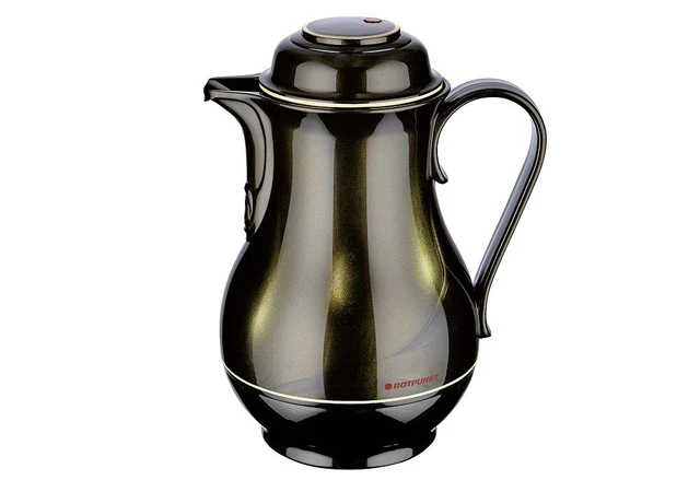 Rotpunkt HAUSRAT Isolierkanne black honey 1,2l