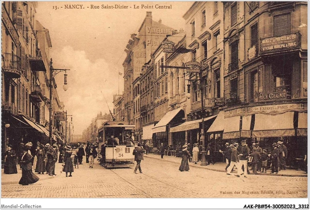 AAKP8-54-0683 - NANCY - rue saint-dizier- point central