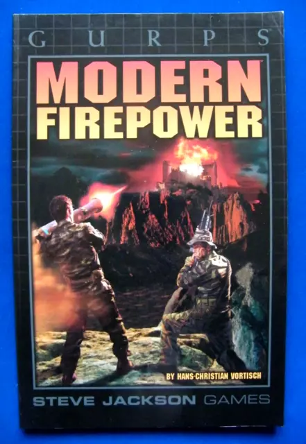 GURPS Modern Firepower - Steve Jackson Games SJGO1195 - En muy buen estado