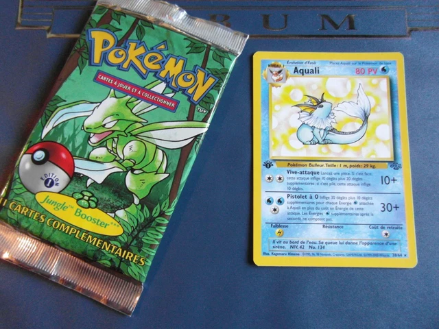 New Pokemon Card Aquali 28/64 Base Set Edition 1 PCA Booster Output