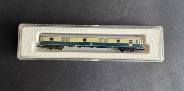 Märklin 8714 Spur Z DB DDm 915 Reisezug-Autotransportwagen (Gebraucht