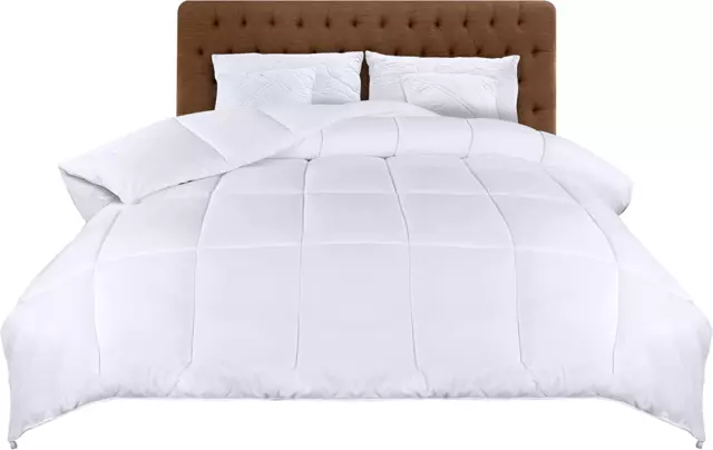 Utopia Bedding Piumino 220 X 240 Cm, Piumone Leggero per Letto Matrimoniale, 100