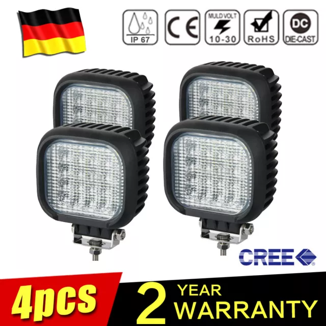 4X48W LED Offroad Arbeitsscheinwerfer Cree Scheinwerfer Flood Arbeitslampe SUV