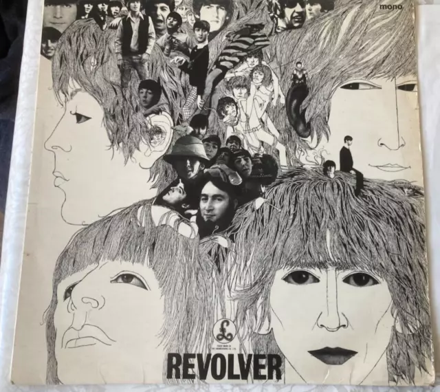 The Beatles - Revolver Vinyl LP 1966 Dr Robert Mispress Mono PMC 7009 XEX 2/2