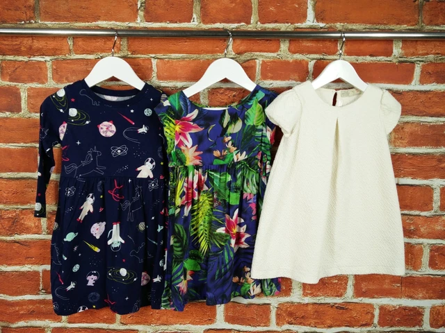 Girls Bundle Age 2-3 Years Bluezoo Next Zara Dress Party Floral Casual Set 98Cm
