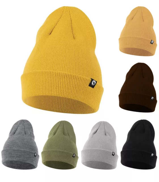 Warme gefütterte Unisex Beanie Strickmütze mit Innenfleece, Casual - Stark Soul