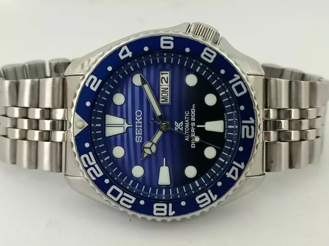 LOVELY SAVE THE Ocean Mod Seiko 7S26-0020 Skx007 Automatic Mens Watch  514168 EUR 243,55 - PicClick FR