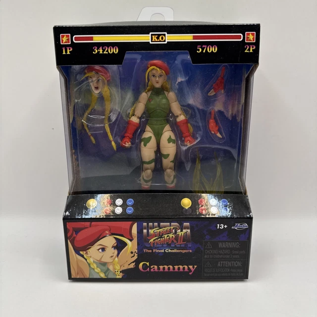 Figura De Ação Jada Toys Ultra Street Fighter 2 Cammy