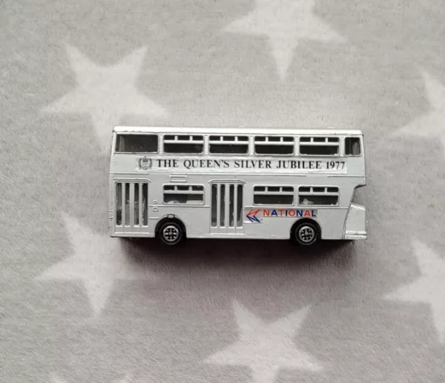 Dinky Toys Vintage Atlantean Bus - The Queens Silver Jubilee 1977