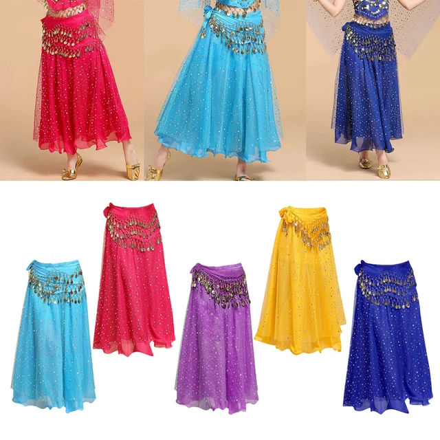 Femme Danse Costume Danse du Ventre Jupes Belly Dance Vêtements de Danse pour