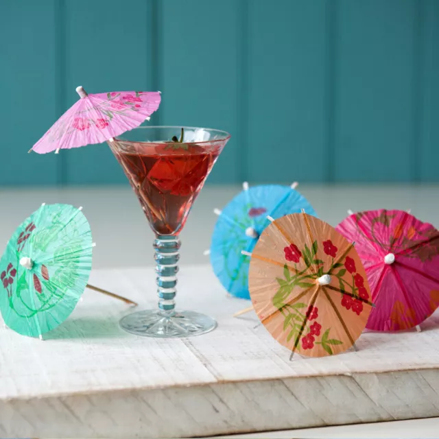 🔥Cocktail Umbrellas Party Drink Decoration Umbrella Birthday Wedding Novelty