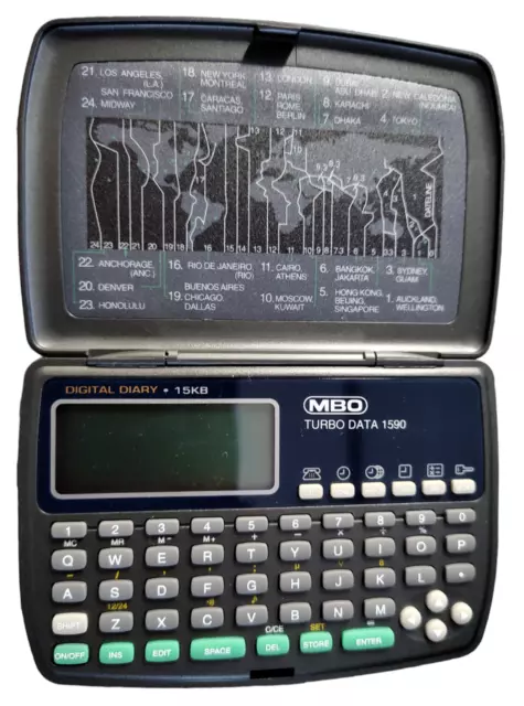 MBO Turbo Data 1590 - Digital Diary 15kb - gut erhalten