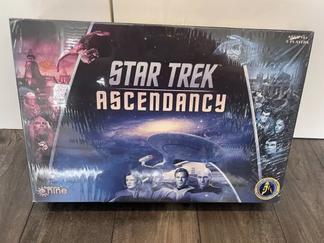 New SEALED 50th Anniversary 2016 Star Trek Ascendancy Board Game Galeforce Nine
