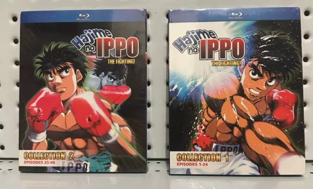 Hajime no Ippo The Fighting Collection 1 Blu Ray Discotek Official Anime  1-24