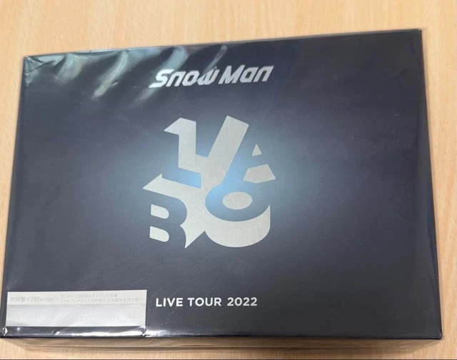 SNOW MAN LIVE TOUR 2022 Blu-ray 3D+Photo Book New Japan Concert