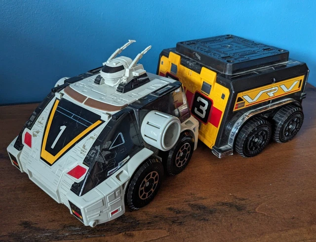 MIGHTY MORPHIN POWER RANGERS Artillitron Deluxe DX Turbo Transport 1997 ...