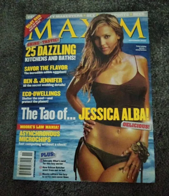 MAXIM MAGAZIN (USA) #71 JESSICA ALBA Frontcover November 2003