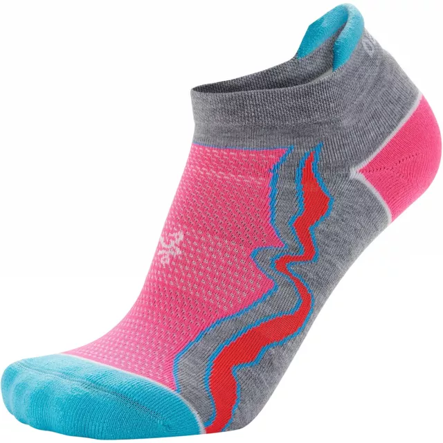 Balega Women's Enduro No Show Running Socks - Midgray/Watermelon