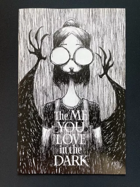 Me You Love in the Dark #1 1:25 Skottie Young B&W Variant Image 2021