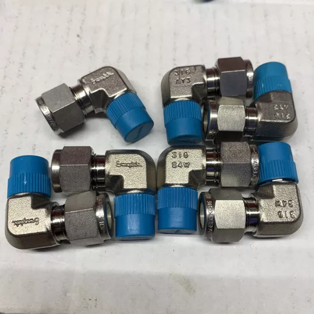 New Swagelok SS-600-2-4 ,  3/8 tube x 1/4 NPT. , Multiple available