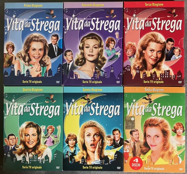 VITA DA STREGA Serie tv originale - Stagioni 1, 2, 3, 4, 5, 6 complete (DVD)