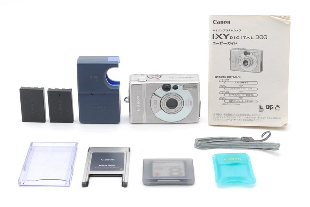 RARE! [Near MINT w/ Accessories]Canon IXY Digital 300 2.1MP Digital Camera JAPAN