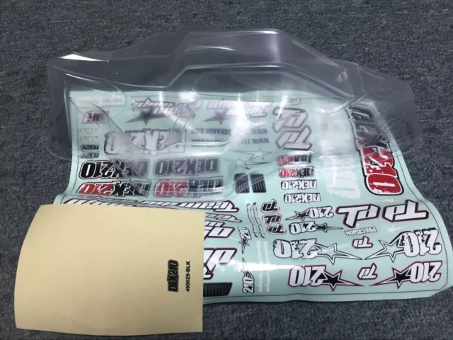 Team Durango TD402014 DEX210 CAB FORWARD BODY shell 1:10th rc Buggy transparent