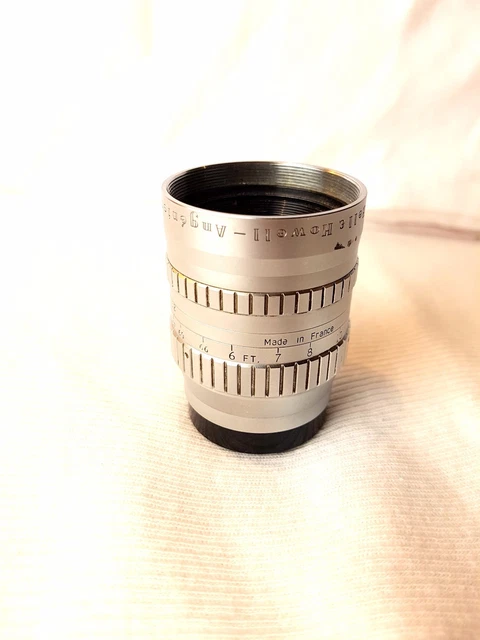 BELL & HOWELL Angenieux 3 Inch (75mm) f2.5 Lens C Mount Made in