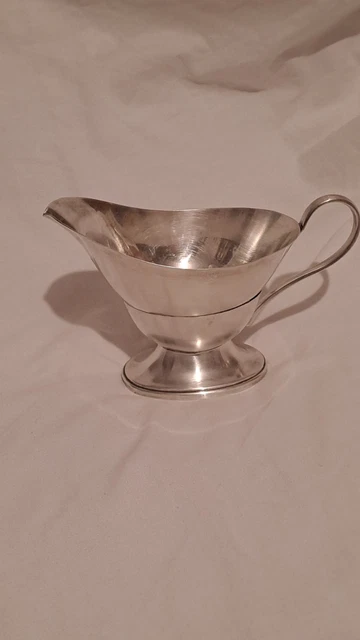 Saucière argent massif orfèvre Puiforcat poinçon Mercure 768gr fin XIXème