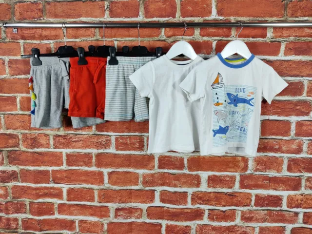 Boys Bundle Age 2-3 Years Next M&S Mothercare Shorts T-Shirts Summer Set 98Cm