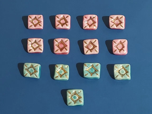 Ajuny Lot de 10 boutons en céramique pour commode, tiroir, placard de
