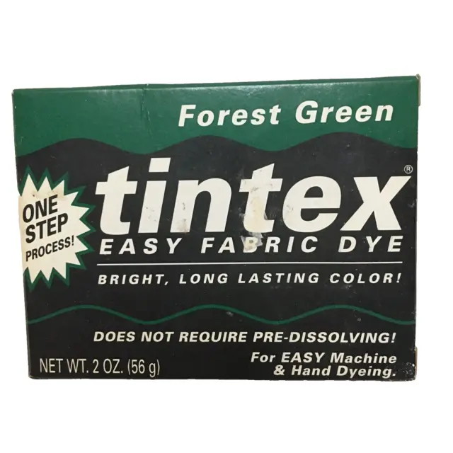 Vintage Lot of 4 Tintex Easy Fabric Dye 2oz Packs Chocolate Brown Sealed
