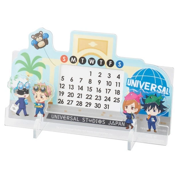 UNIVERSAL STUDIOS JAPAN Jujutsu Kaisen perpetual calendar Itadori NEW