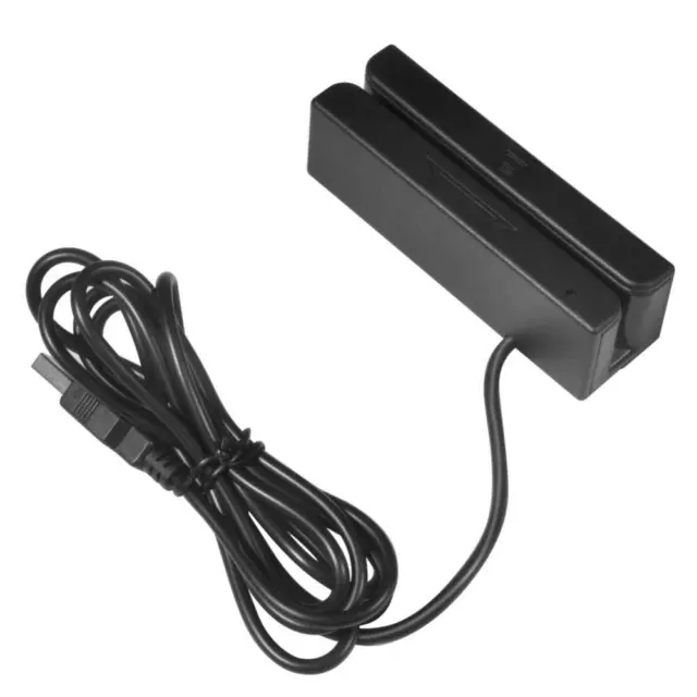 MSR580 USB Card Reader Card Reader Magnetic Strip Card Reader Compact For Driver