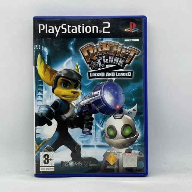 RATCHET CLANK 2 Locked and Loaded PS2 Sony PlayStation Game