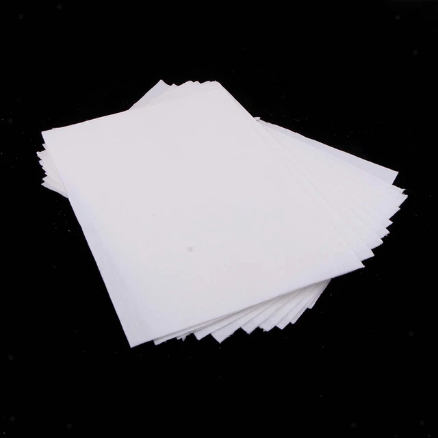 10 piezas Papel Fibra Cerámica Rectángulo Multifunción. Horno microondas