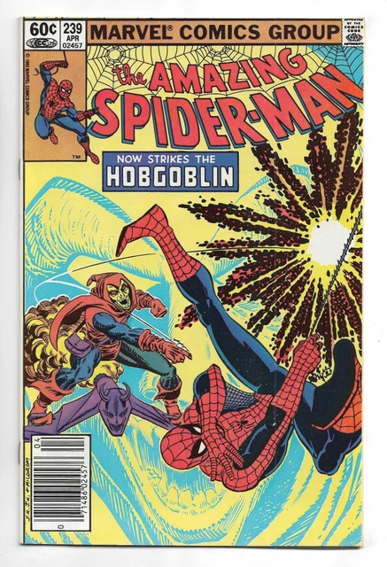 The Amazing Spider-Man #239 Marvel Comics 1983 John Romita Jr. art / Hobgoblin