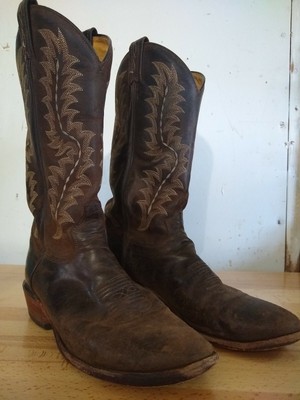 TONY LAMA SAIGETS Worn Goat Western 