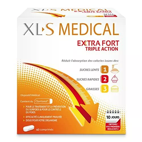 XL-S Medical Extra Fort Triple Action - 40 CP