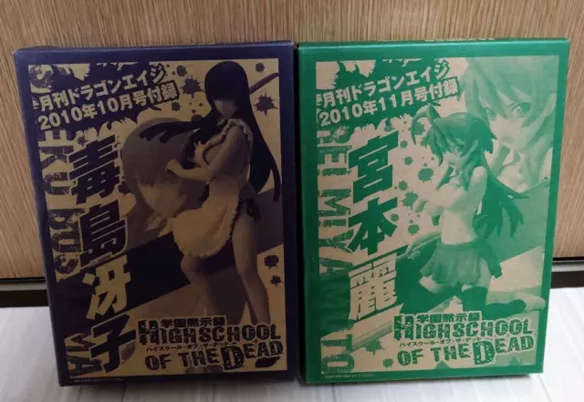 High School of The Dead SAEKO REI Set Profile Collectable Card Anime Rare  0143